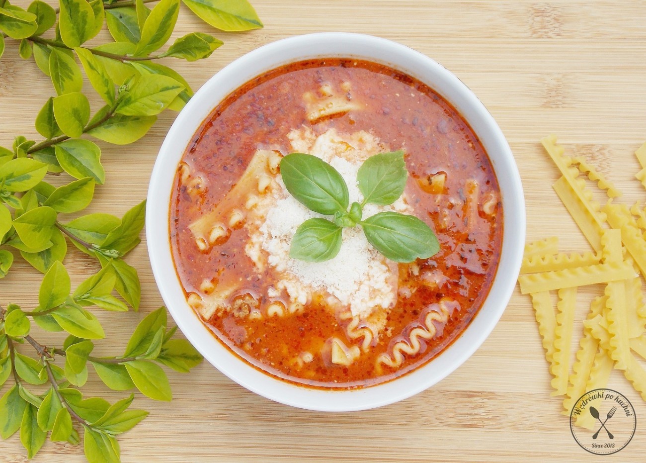 Zupa lasagne