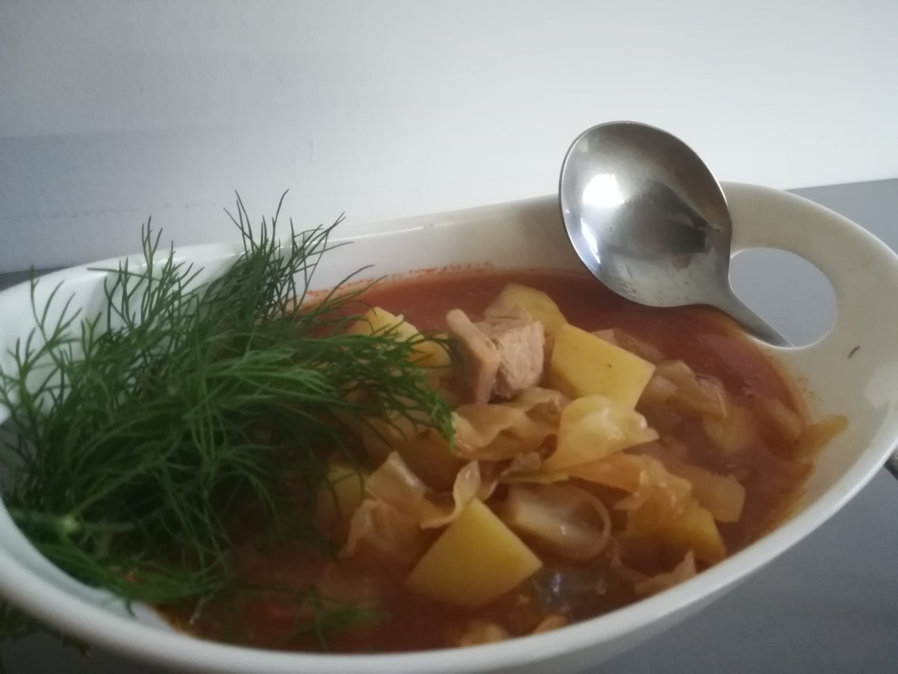 Wiosenna zupa Bigosówka